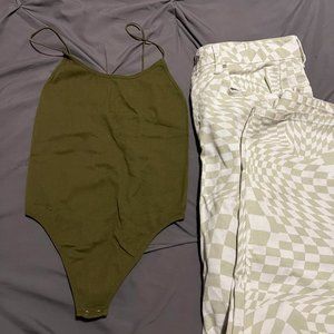 Forever 21 Green Body Suite